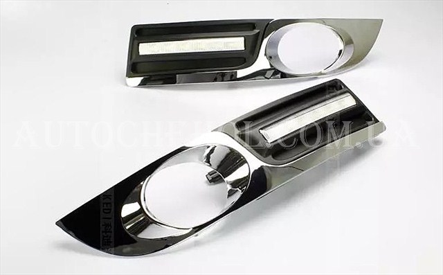 Ходовые огни на Geely Ec8, дополнительные огни на Geely EC 8