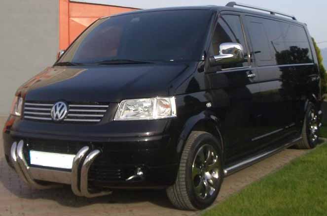 Защитный кенгурятник на Volkswagen T5, обвес на т5, Турция