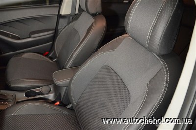 Автомобильные чехлы на Kia Cerrato 3,чехлы на киа черато 3 2013. MW BROTHERS