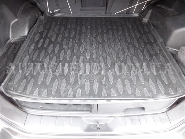 Черный качественный коврик в багажник Nissan X trail T 31, Елерон, Россия