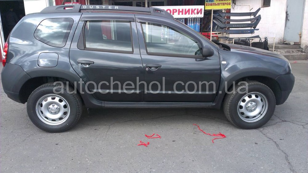 Молдинги на двери Renault Duster, Auto Plast, Польша