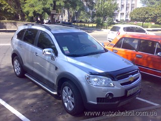 Мухобойка на Chevrolet Captiva, дефлектор капота captiva, EGR Австралия