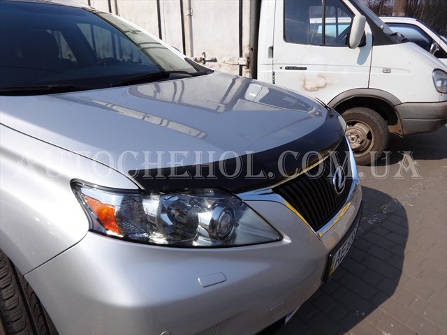 Мухобойка на LEXUS RX 350 (2009-2012),дефлоктор капота на лексус rx 350, Sim, Россия