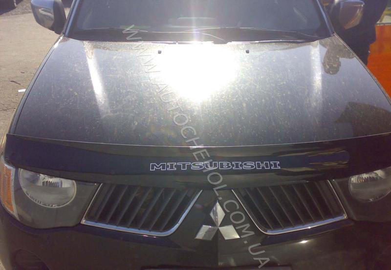 Мухобойки на MITSHUBISHI L 200, Vip tuning
