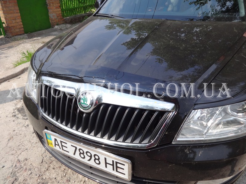 дефлектор капота - мухобойка на Skoda A5, SIM, Россия 
