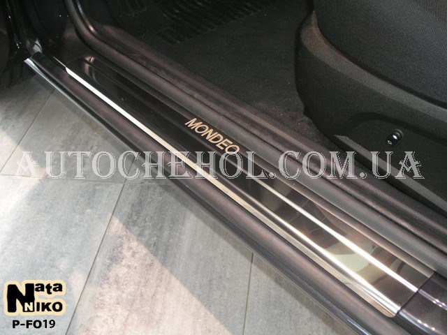 Накладка на пороги Ford Mondeo 2007, premium, 4 штуки