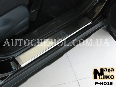 Накладка на пороги Honda CRV 2006, premium, 4 штуки