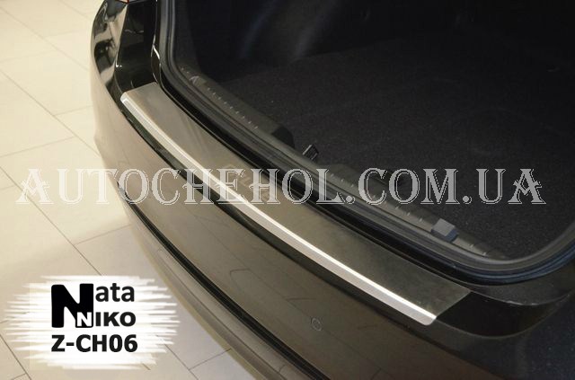 Накладка на бампер с загибом Chevrolet Cruze 2008