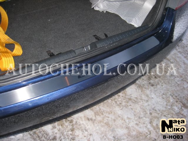 Накладка на бампер Honda Civic 2006