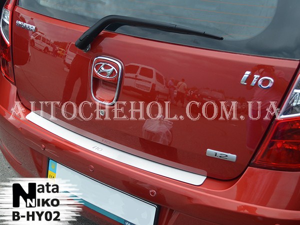 Накладка на бампер Hyundai I10