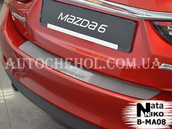 Накладка на бампер Mazda 6 2013