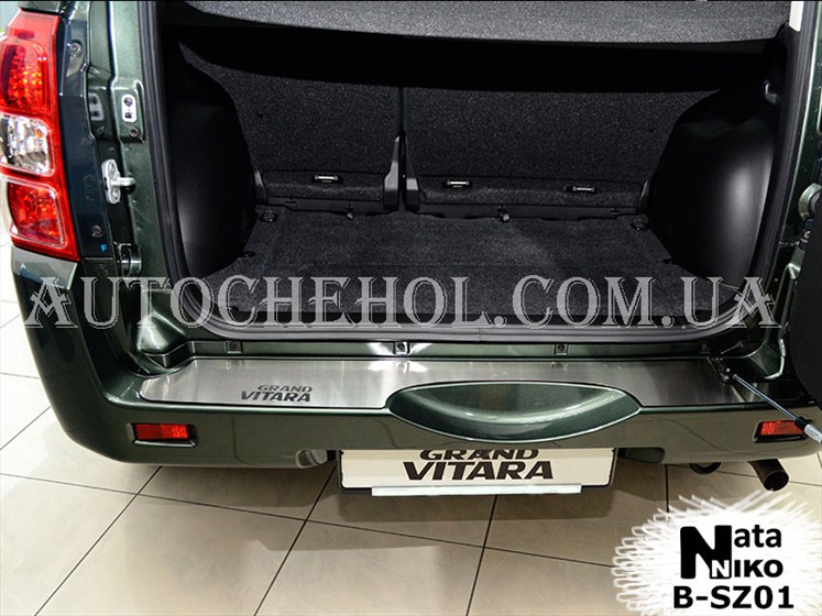 Накладка на бампер Suzuki Grand Vitara