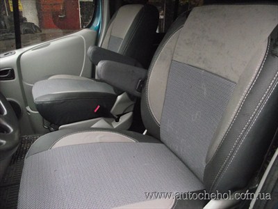 авточехлы на OPEL VIVARO, чехлы для опель виваро 1+1, MW BROTHERS
