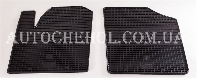 Качественные резиновые коврики в салон Citroen Berlingo 1999 - 2007, Stingrey, 2 штуки