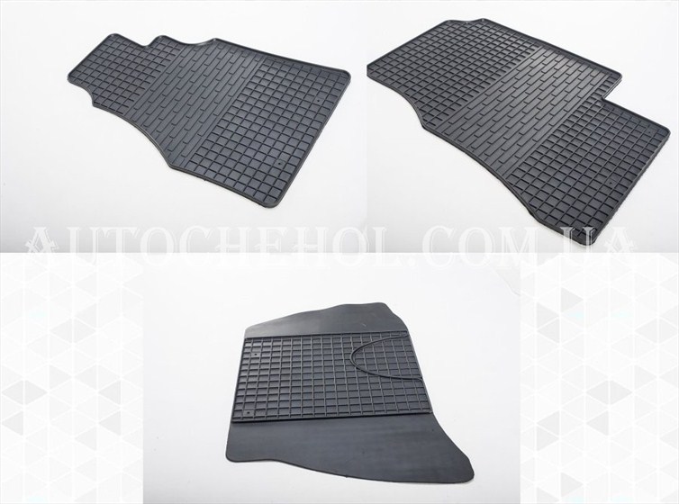 Качественные резиновые коврики в салон Volkswagen LT 35 1996 - 2006, Stingrey, КОМПЛЕКТ
