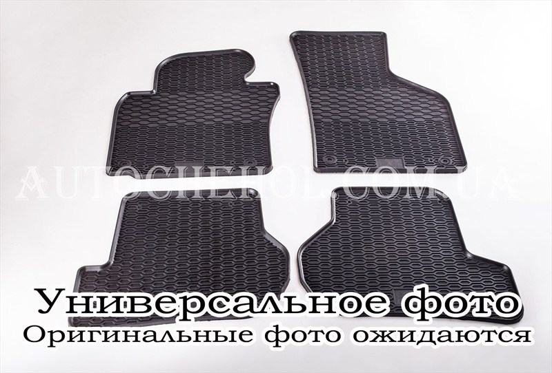 Универсальные качественные резиновые коврики UNI Plastic, Stingrey, КОМПЛЕКТ