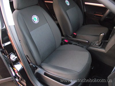 чехлы на сиденья автомобиля Skoda Octavia A5 New, ЕЛЕГАНТ
