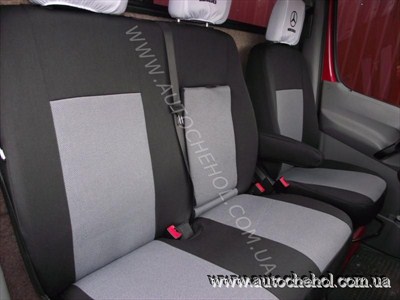 Автомобильные чехлы на Sprinter new 1+2, производитель АвтоМир