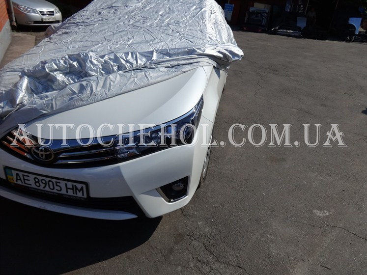Тент автомобильный для Toyota corolla 2013  XL,Polyester,серый