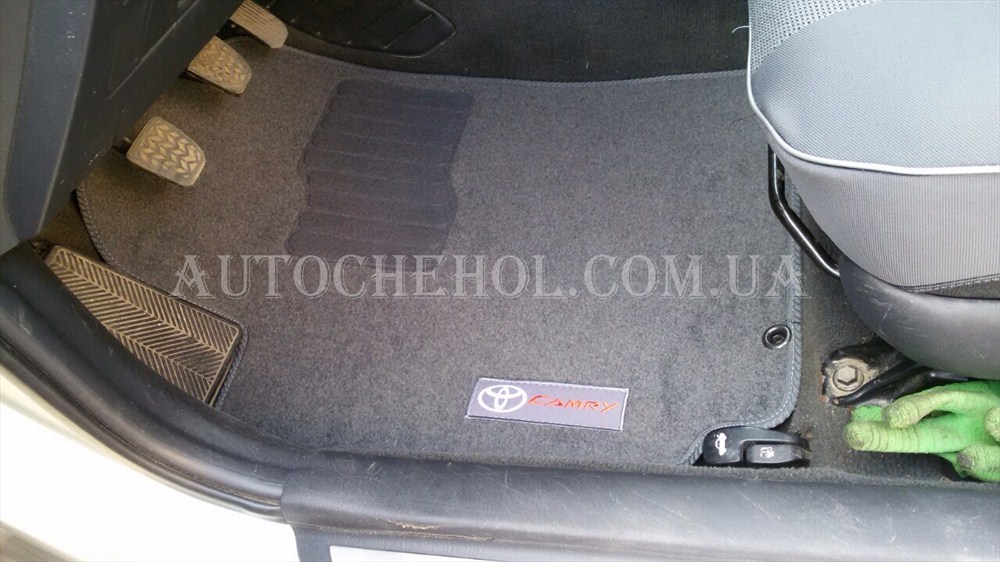 Текстильные коврики с толстым ворсом на  Toyota Camry 30 2003