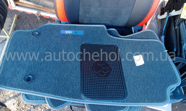 Текстильные коврики на Skoda Fabia 2007