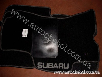 Текстильные коврики для Subary FORESTER II