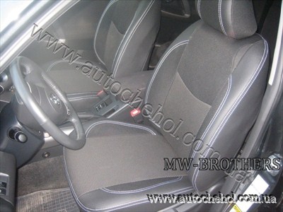 Чехлы Toyota Rav 4 NEW марки MW_BROTHERS