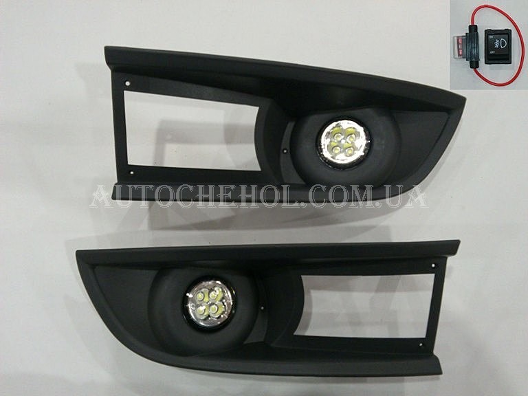 Противотуманные фары на Ford Transit 2006 LED, 2 штуки