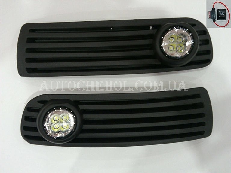 Противотуманные фары на Volkswagen Passat B5 LED, 2 штуки