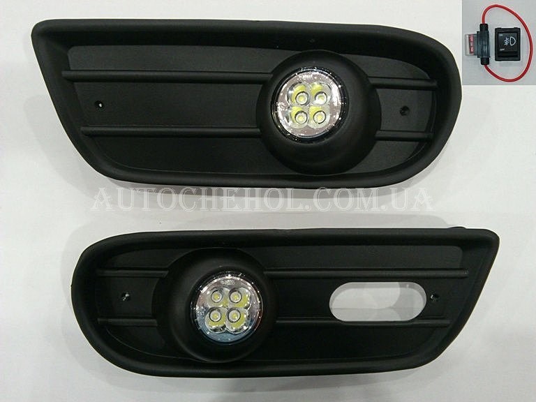 Противотуманные фары на Volkswagen T4 LED, 2 штуки