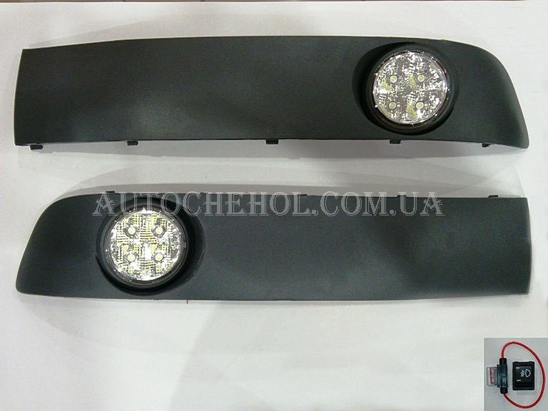 Противотуманные фары на Volkswagen T5 2010 LED, 2 штуки