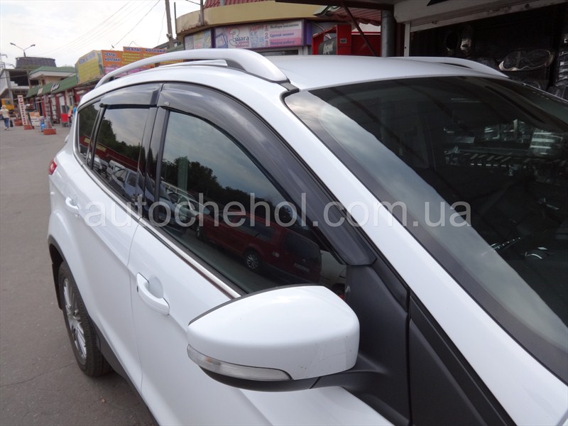 Дефлекторы боковых окон для Ford Kuga 2013, ветровики на куга, HIC,Тайвань