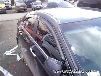 Ветровики на Honda Accord 2009, HIC, Тайвань