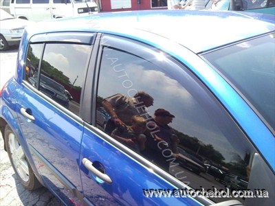 Ветровики на Nissan Tiida