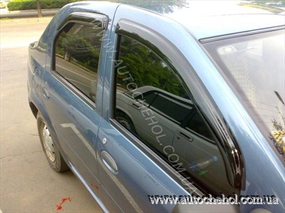Ветровики на Renault Logan