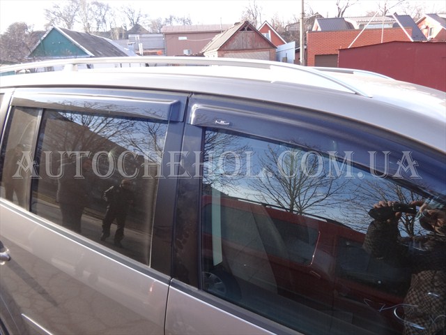 Ветровики на volkswagen Touran, дефлектор окна на touran, производство HIC, Тайвань