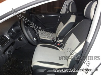 Чехлы VW Golf 6 5D марки MW_BROTHERS