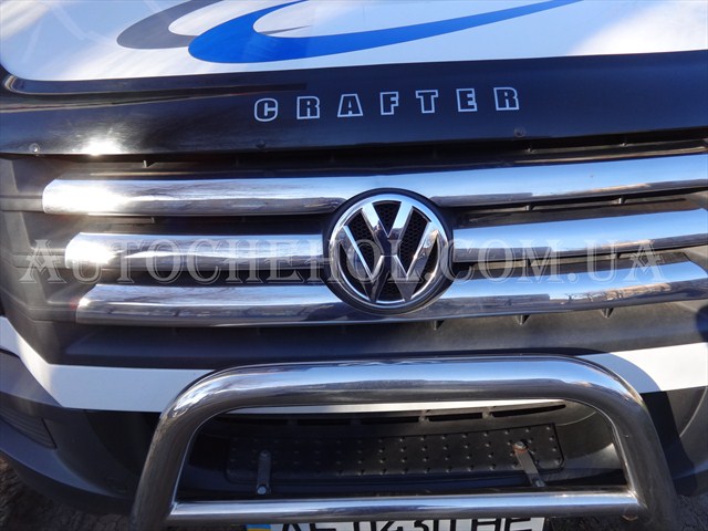 Хром накладка на решетку радиатора Volkswagen Crafter 2006 - 2015