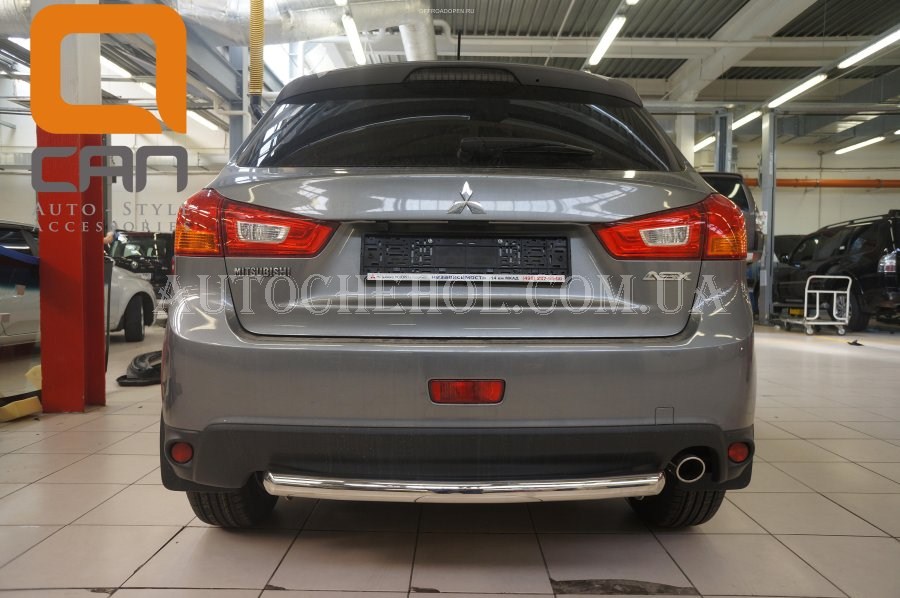 Защита заднего бампера на Mitsubishi ASX