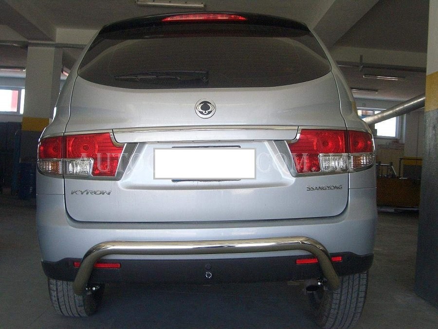 Защита заднего бампера на Ssang Yong Kyron