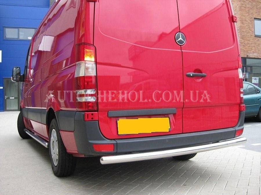 Защита заднего бампера на Mercedes Sprinter 2006 ST-Line